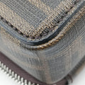 Pre-owned Fendi Pokemon collaboration Dragonite Organizer Cam FF Brown canvas 7M0357 shoulderbag | stylenewstar