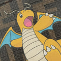 Pre-owned Fendi Pokemon collaboration Dragonite Organizer Cam FF Brown canvas 7M0357 shoulderbag | stylenewstar