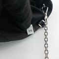 Rosa Satin Crystal Mini Tote Silver Rhinestone 1BA253 270ローザ サテン クリスタル ミニトート シルバー ラインストーン 1BA253 270