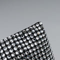 Rosa Satin Crystal Mini Tote Silver Rhinestone 1BA253 270ローザ サテン クリスタル ミニトート シルバー ラインストーン 1BA253 270