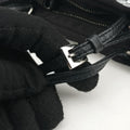 Rosa Satin Crystal Mini Tote Silver Rhinestone 1BA253 270ローザ サテン クリスタル ミニトート シルバー ラインストーン 1BA253 270