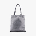 Rosa Satin Crystal Mini Tote Silver Rhinestone 1BA253 270ローザ サテン クリスタル ミニトート シルバー ラインストーン 1BA253 270