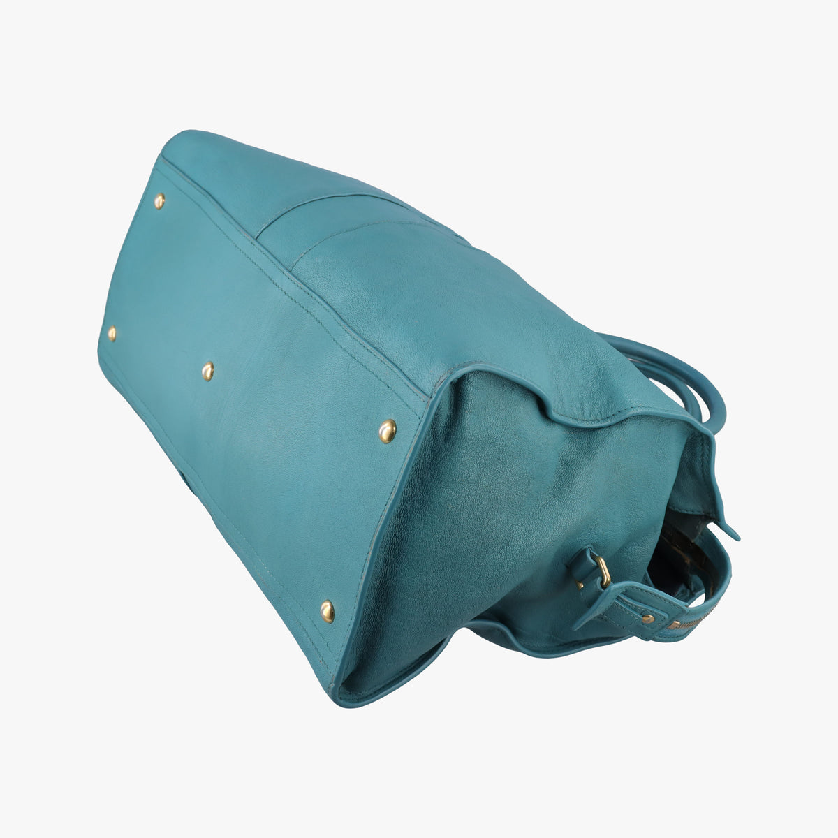 Y LIGNE Petit Cabas Blue Leather 275091 275091.001998Yライン プチカバス ブルー レザー 275091 275091.001998