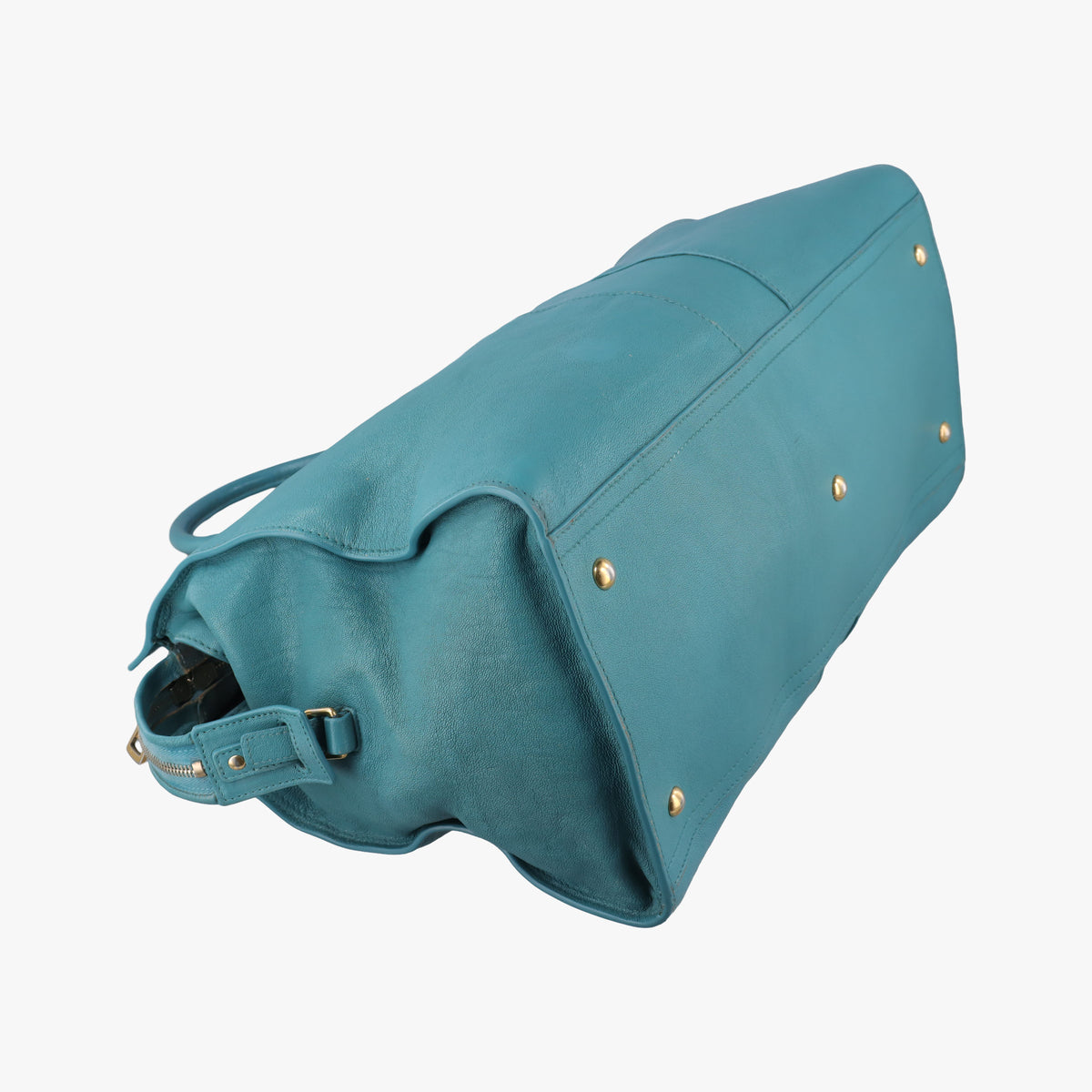 Y LIGNE Petit Cabas Blue Leather 275091 275091.001998Yライン プチカバス ブルー レザー 275091 275091.001998