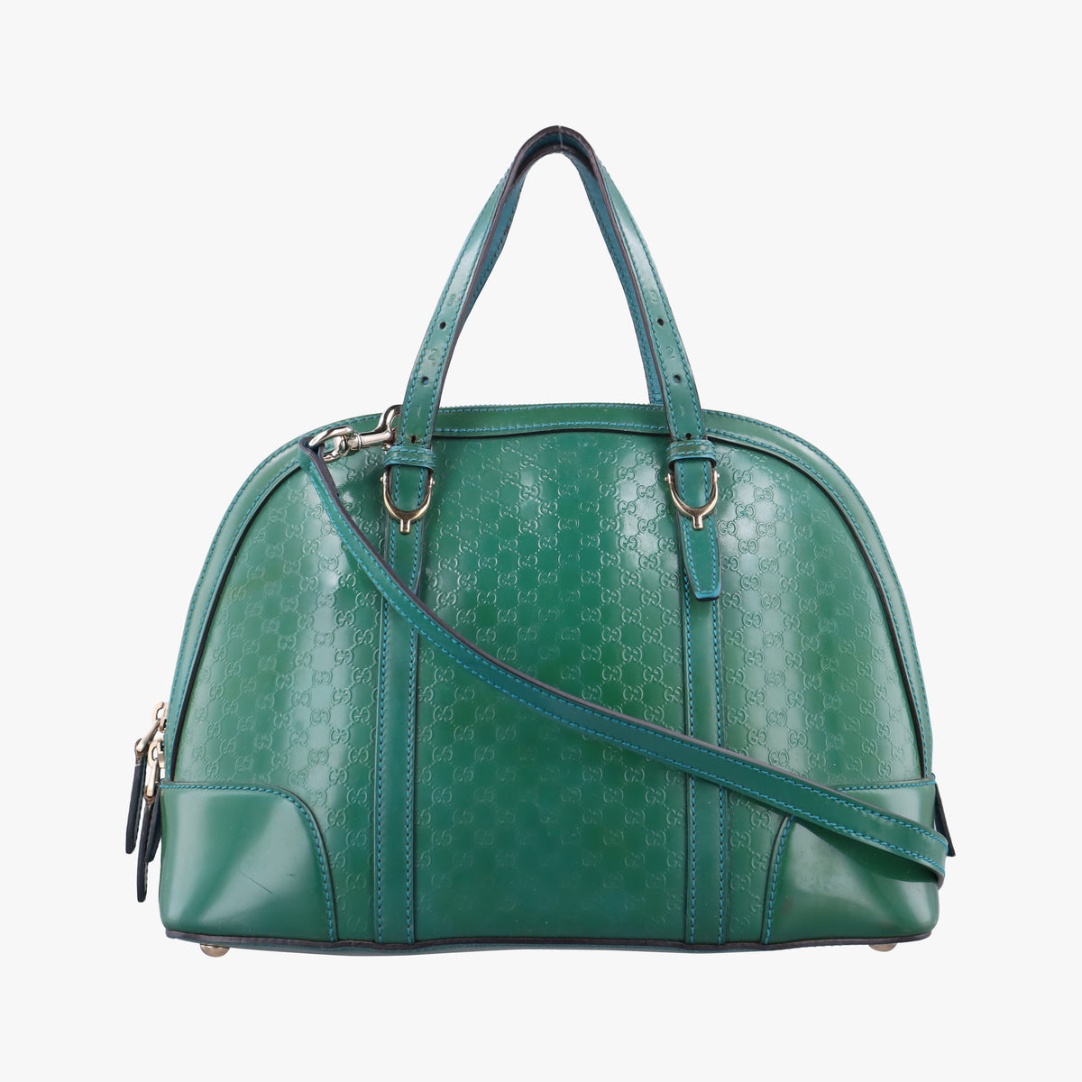 Microguccissima Green Patent Leather 309617 D016515121マイクログッチシマ グリーン パテント 309617 D016515121