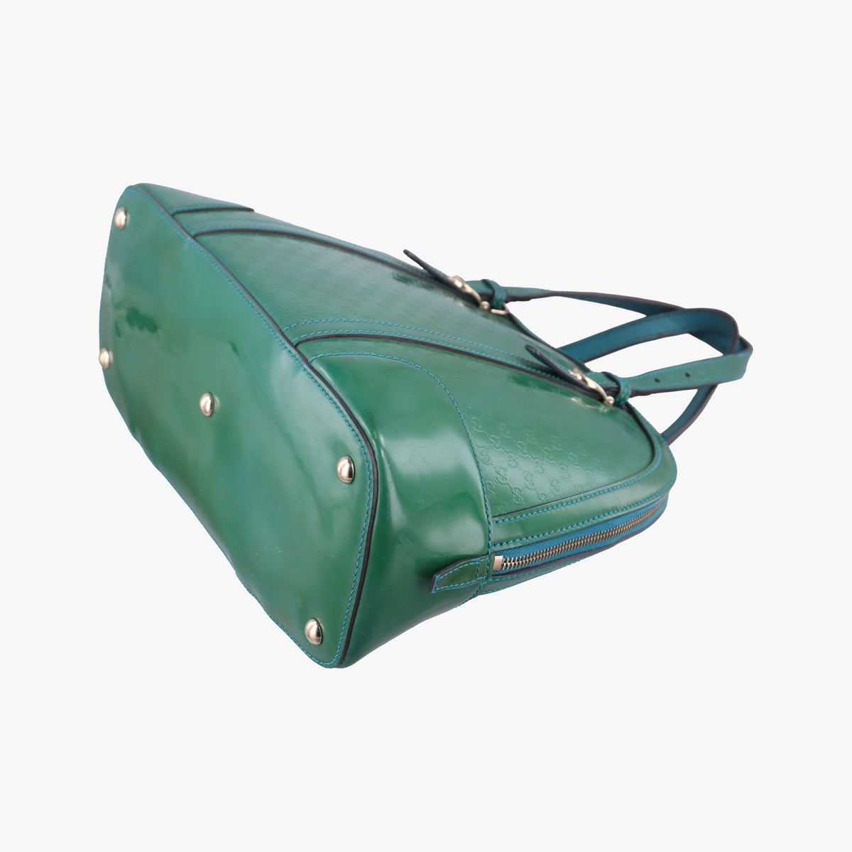 Microguccissima Green Patent Leather 309617 D016515121マイクログッチシマ グリーン パテント 309617 D016515121