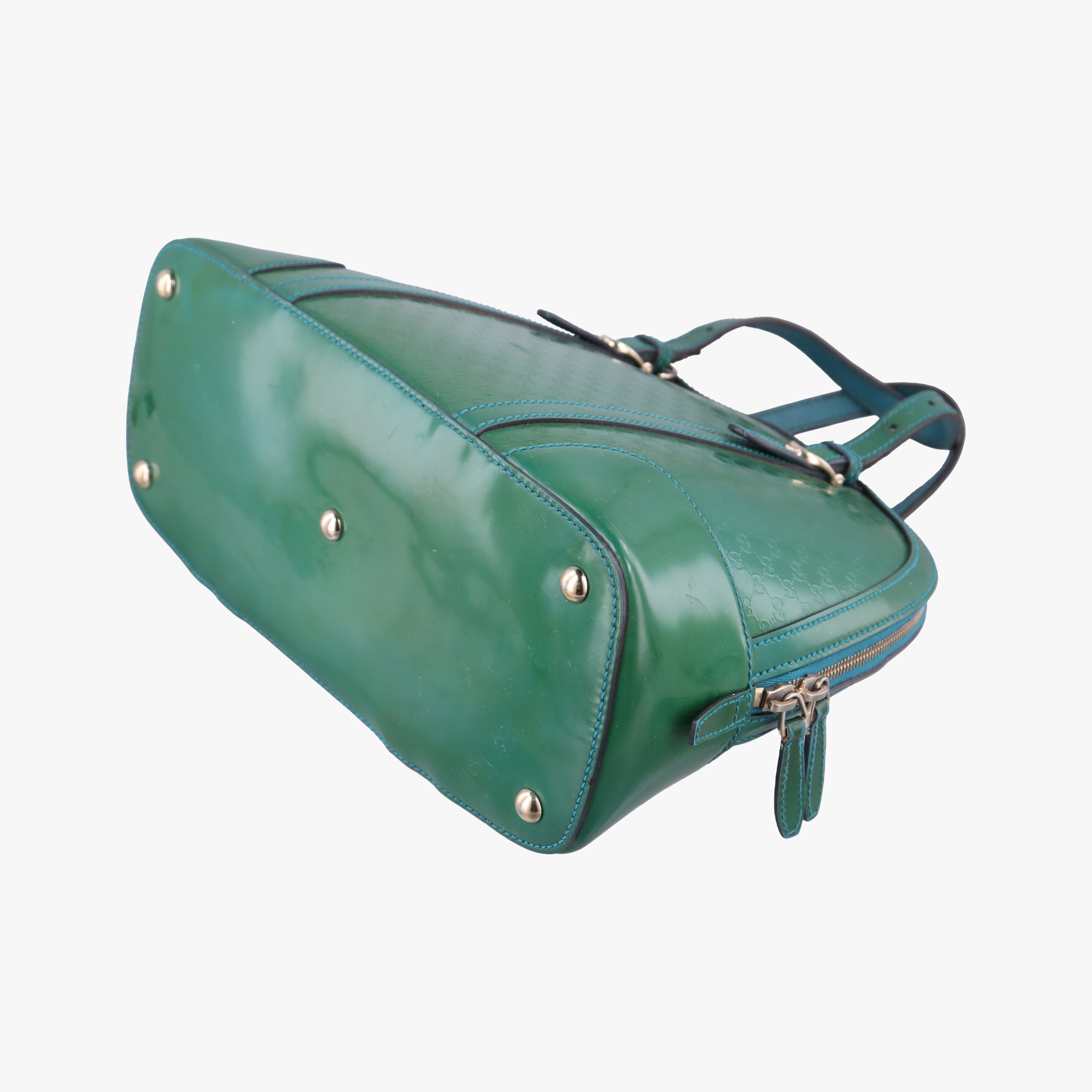 Microguccissima Green Patent Leather 309617 D016515121マイクログッチシマ グリーン パテント 309617 D016515121