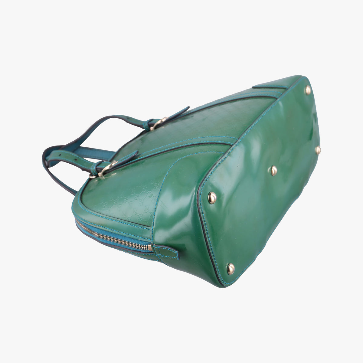 Microguccissima Green Patent Leather 309617 D016515121マイクログッチシマ グリーン パテント 309617 D016515121