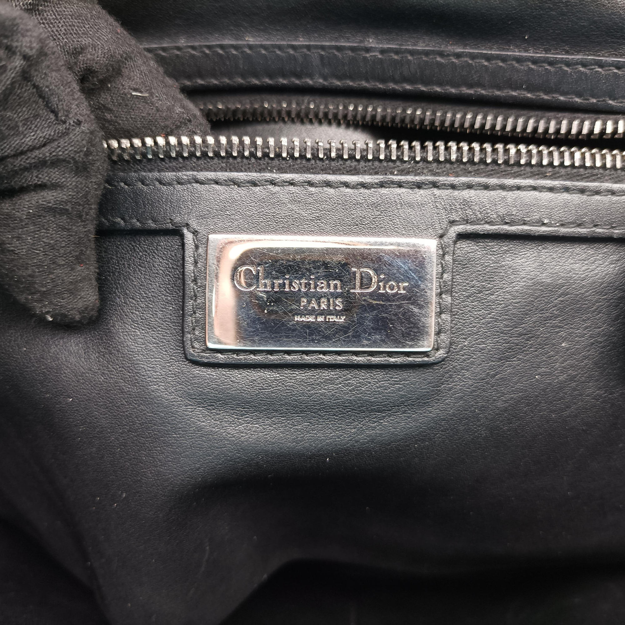 Pre-owned Christian Dior Camouflage Print Bowler Multicolour canvas  shoulderbag | stylenewstar