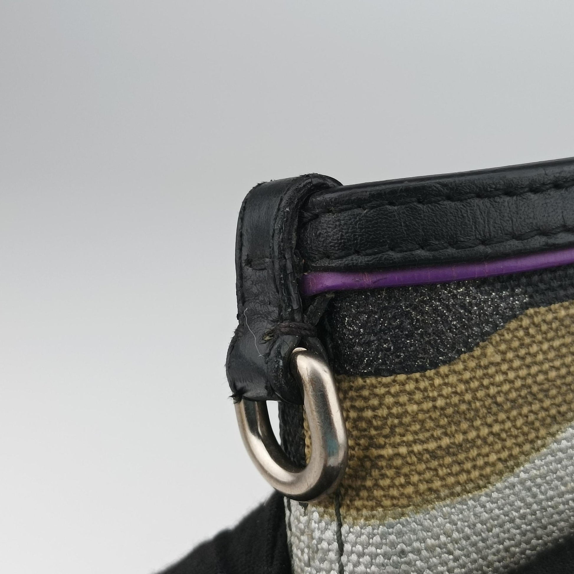 Pre-owned Christian Dior Camouflage Print Bowler Multicolour canvas  shoulderbag | stylenewstar