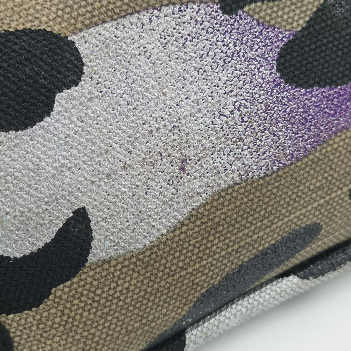 Pre-owned Christian Dior Camouflage Print Bowler Multicolour canvas  shoulderbag | stylenewstar