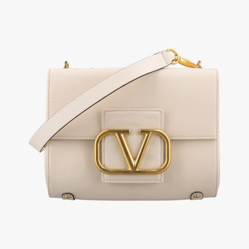 VLogo White Leather IC ChipVロゴ ホワイト レザー ICチップ