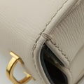 VLogo White Leather IC ChipVロゴ ホワイト レザー ICチップ