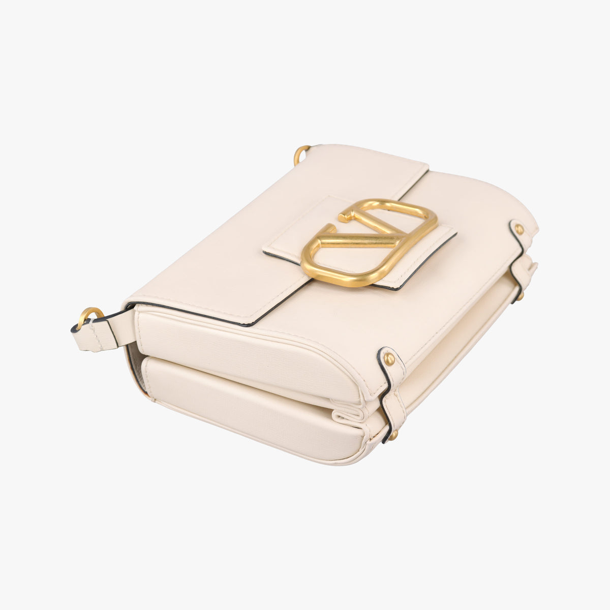 VLogo White Leather IC ChipVロゴ ホワイト レザー ICチップ