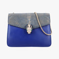 Serpenti Blue Galuchat Skin×Leather LA.L13.37036セルペンティ ブルー ガルーシャスキン×レザー LA.L13.37036