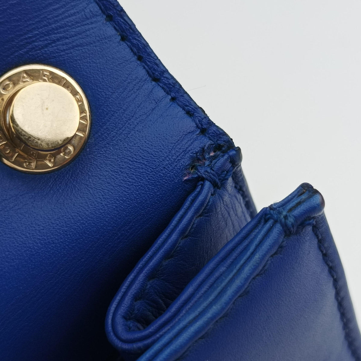 Serpenti Blue Galuchat Skin×Leather LA.L13.37036セルペンティ ブルー ガルーシャスキン×レザー LA.L13.37036