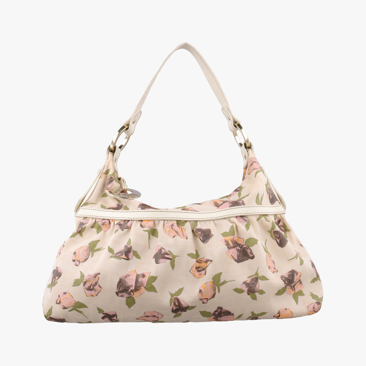Chef Perforated Charm Zucca Print Multicolour canvas 8BR448 8BR448-FZB 118-2354ズッカ プリント シェフパフォーレートチャーム マルチカラー キャンバス 8BR448 8BR448-FZB 118-2354