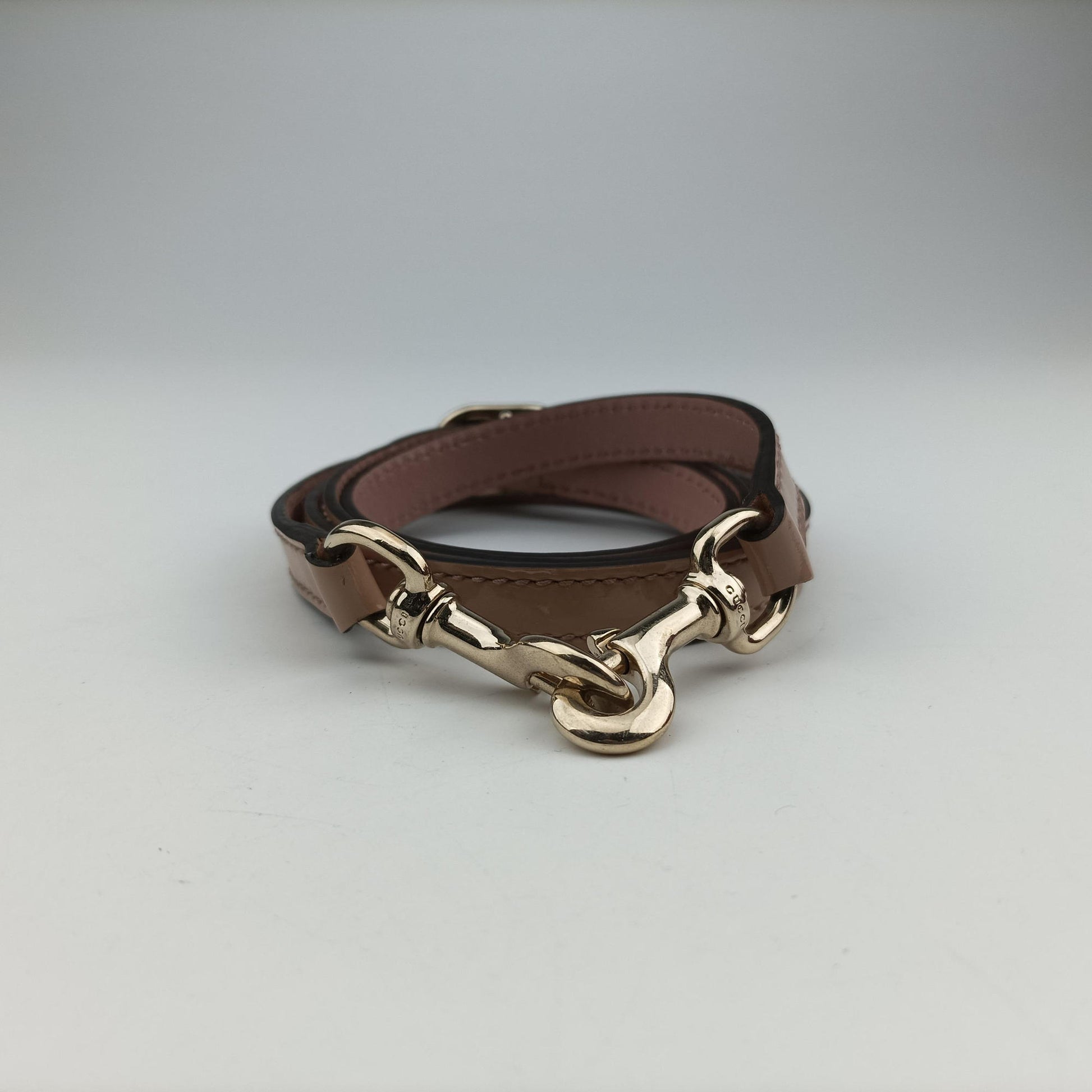Microguccissima Beige Patent Leather 309617 H014882000マイクログッチシマ ベージュ パテント 309617 H014882000