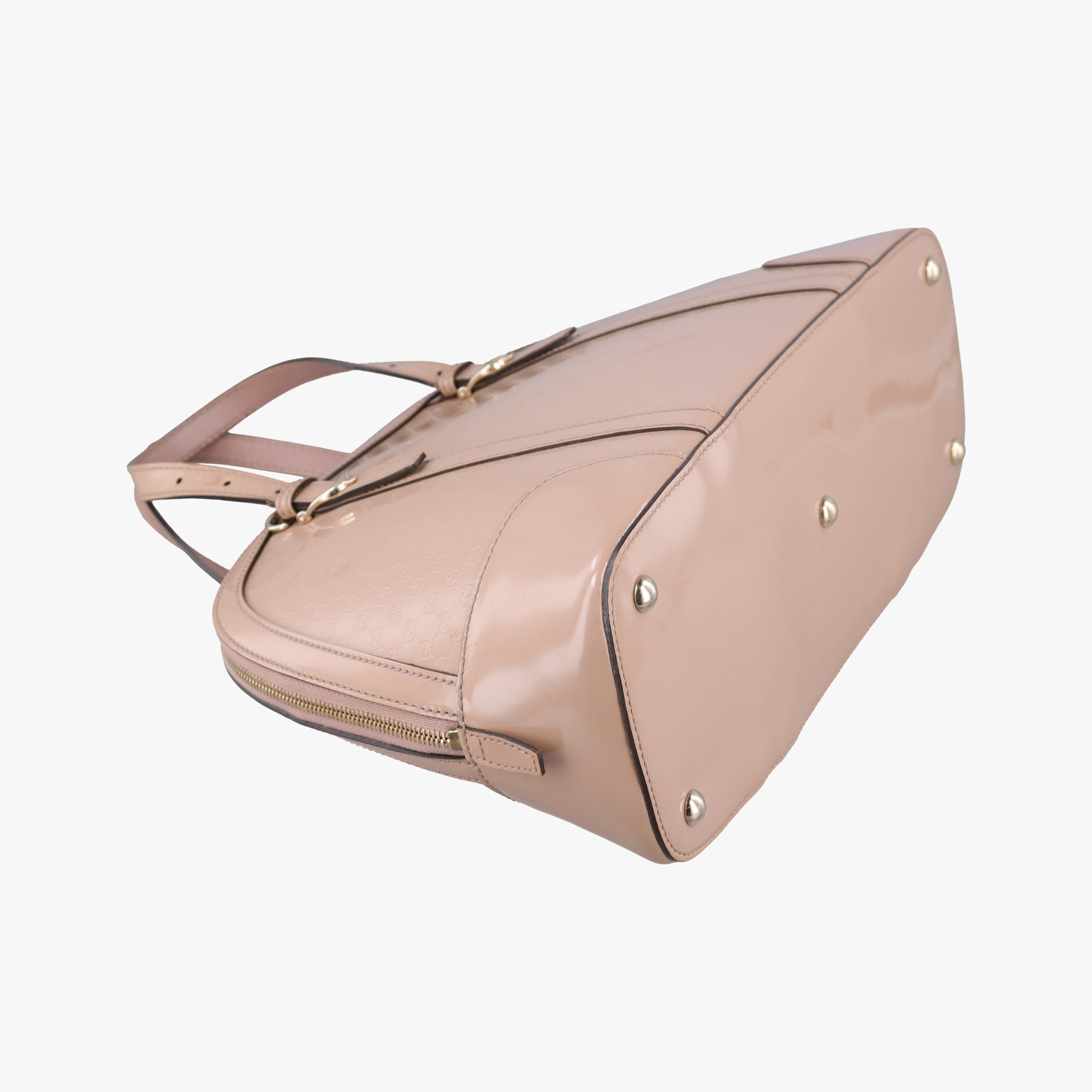 Microguccissima Beige Patent Leather 309617 H014882000マイクログッチシマ ベージュ パテント 309617 H014882000