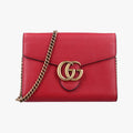 GG Marmont Red Leather 401232 GGマーモント レッド レザー 401232 