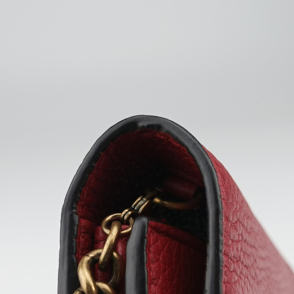 GG Marmont Red Leather 401232 GGマーモント レッド レザー 401232 