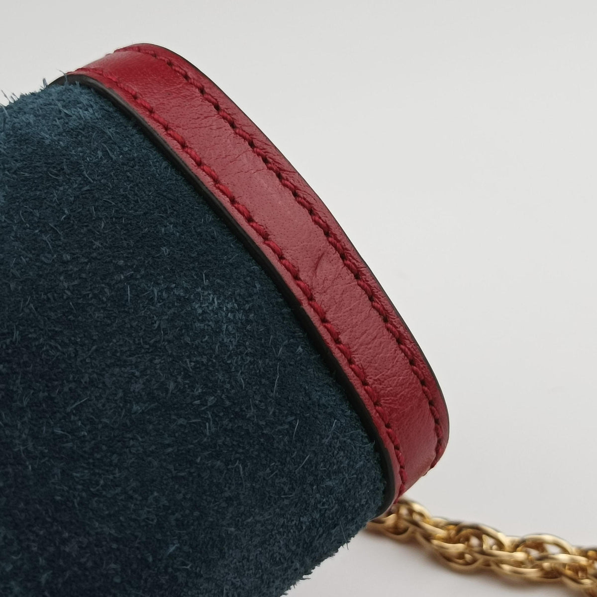 Ophidia Navy×red Suede×Leather 503877 G025923960オフィディア ネイビー×レッド スエード×レザー 503877 G025923960