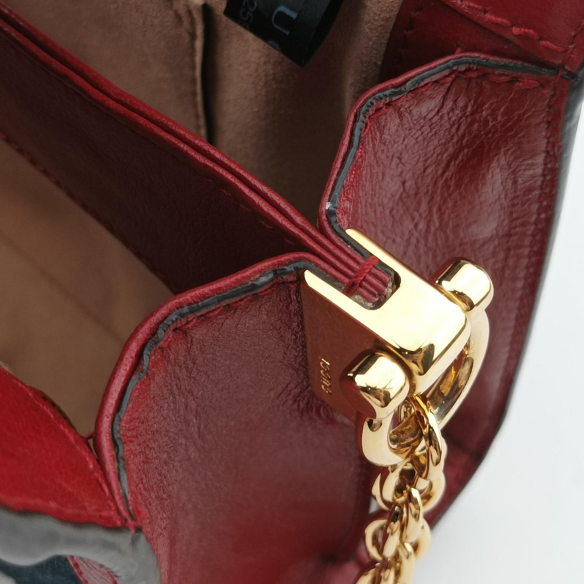 Ophidia Navy×red Suede×Leather 503877 G025923960オフィディア ネイビー×レッド スエード×レザー 503877 G025923960
