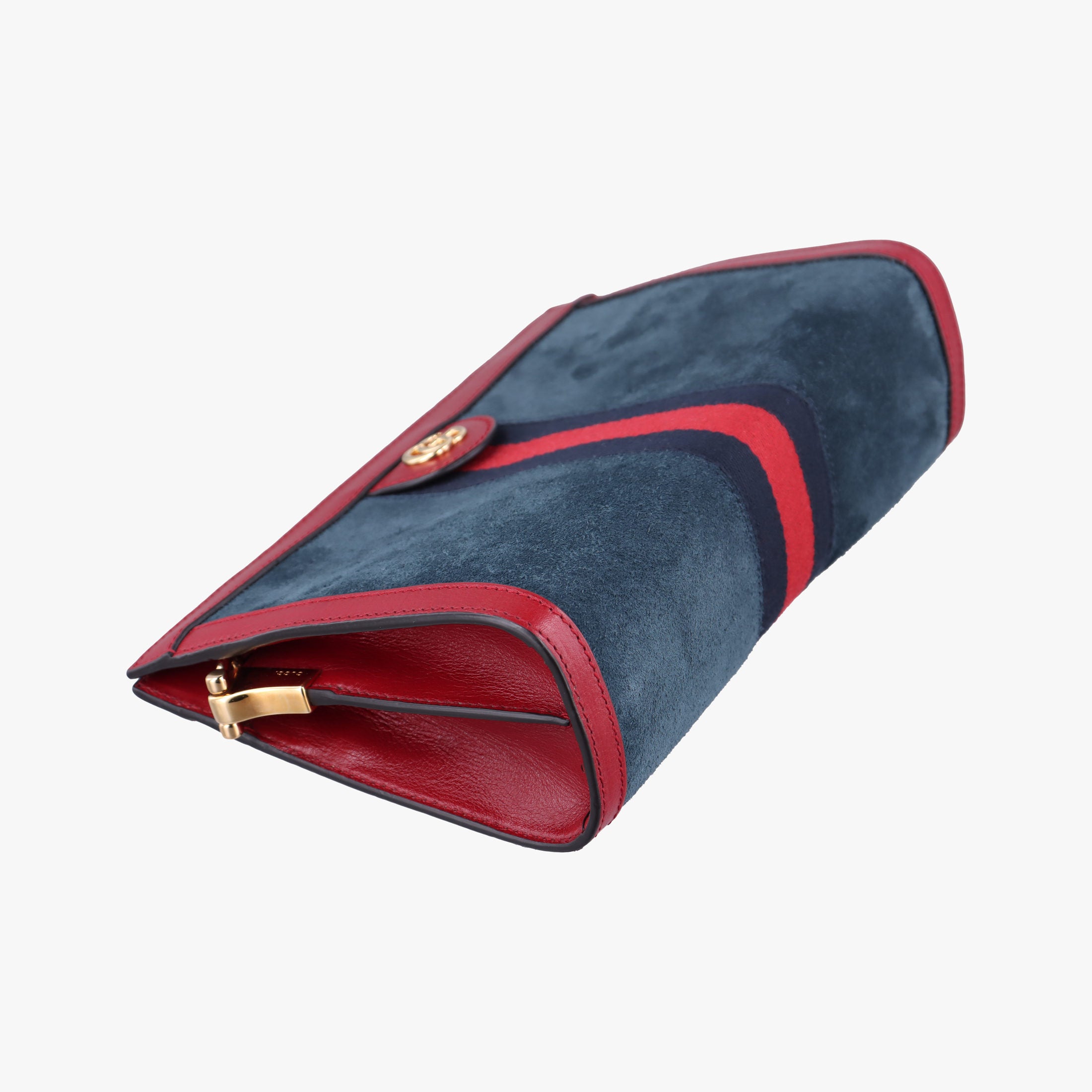 Ophidia Navy×red Suede×Leather 503877 G025923960オフィディア ネイビー×レッド スエード×レザー 503877 G025923960
