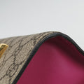 Padlock beige×multi PVC coated canvas×Leather 409487 G020805255パドロック ベージュ×マルチ PVCコーティングキャンバス×レザー 409487 G020805255