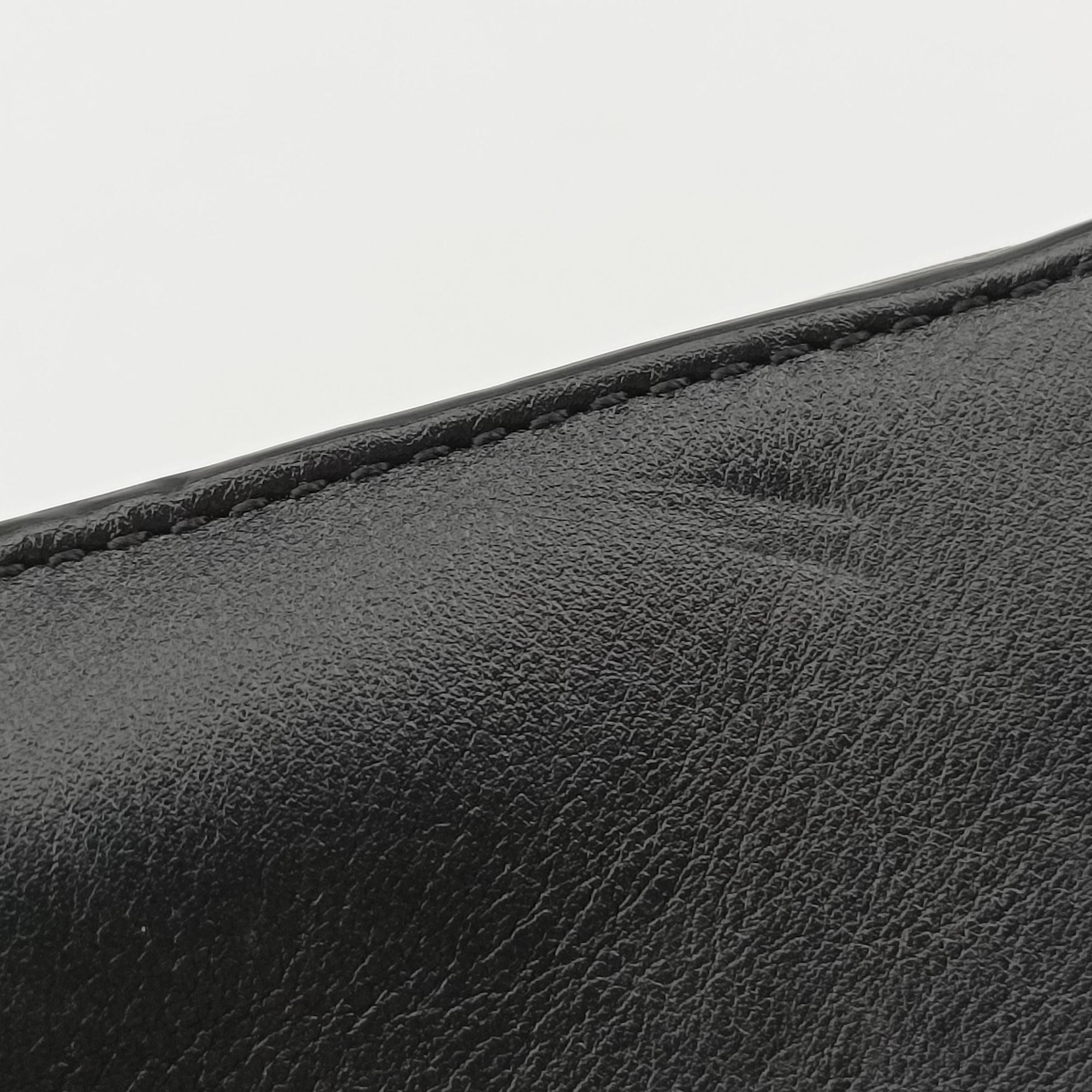 Pre-owned Chloe FAYE Black Leather × suede  shoulderbag | stylenewstar