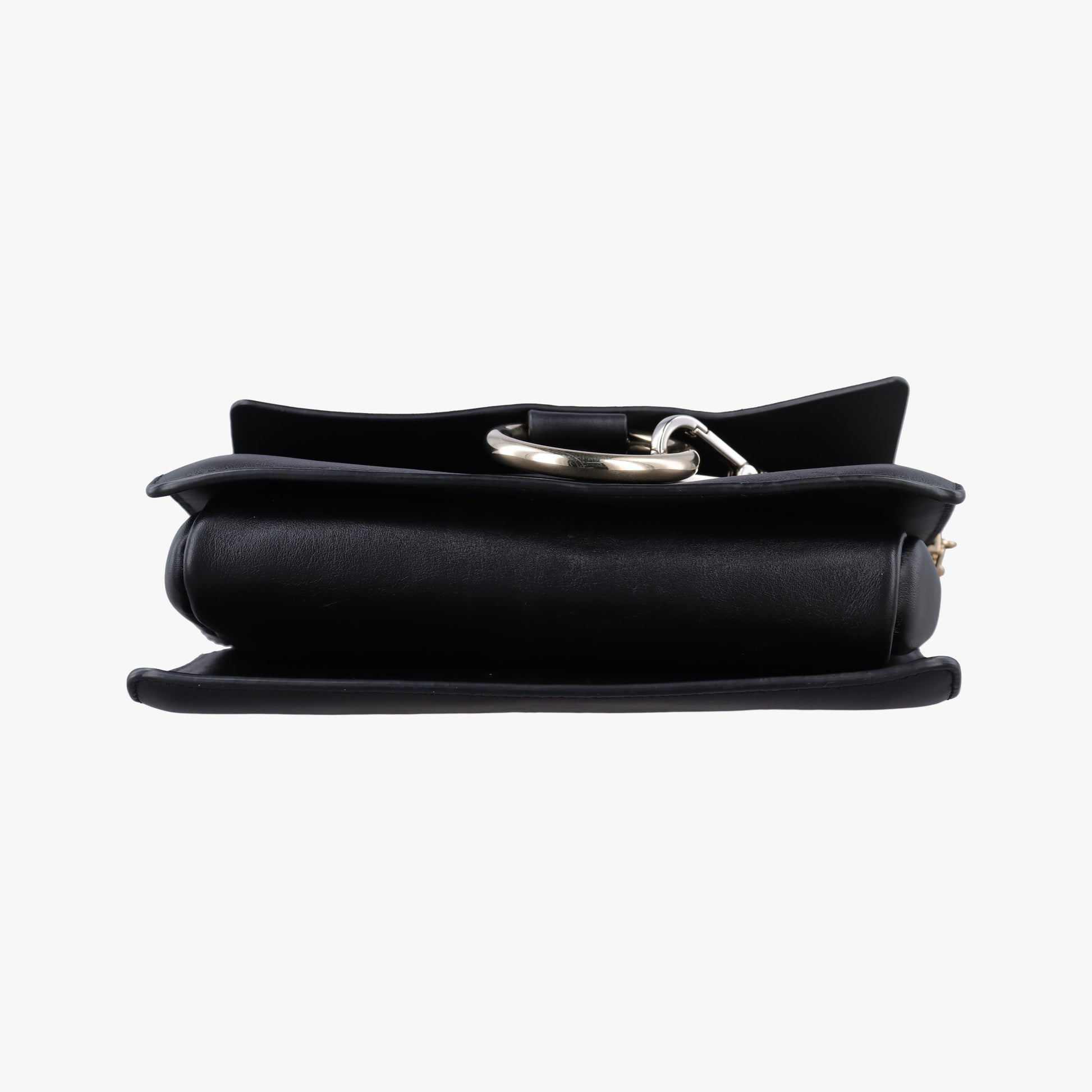 Pre-owned Chloe FAYE Black Leather × suede  shoulderbag | stylenewstar