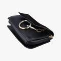 Pre-owned Chloe FAYE Black Leather × suede  shoulderbag | stylenewstar