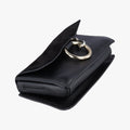 Pre-owned Chloe FAYE Black Leather × suede  shoulderbag | stylenewstar