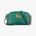 GG Marmont Green Leather 447632 H023901532GGマーモント グリーン レザー 447632 H023901532