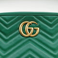 GG Marmont Green Leather 447632 H023901532GGマーモント グリーン レザー 447632 H023901532
