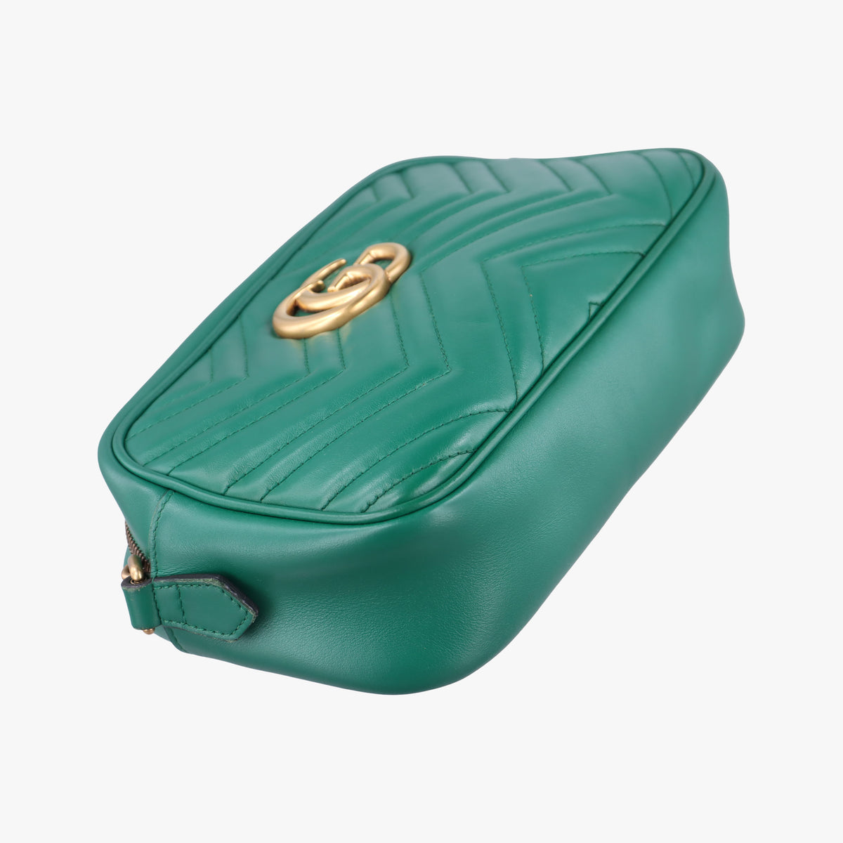 GG Marmont Green Leather 447632 H023901532GGマーモント グリーン レザー 447632 H023901532