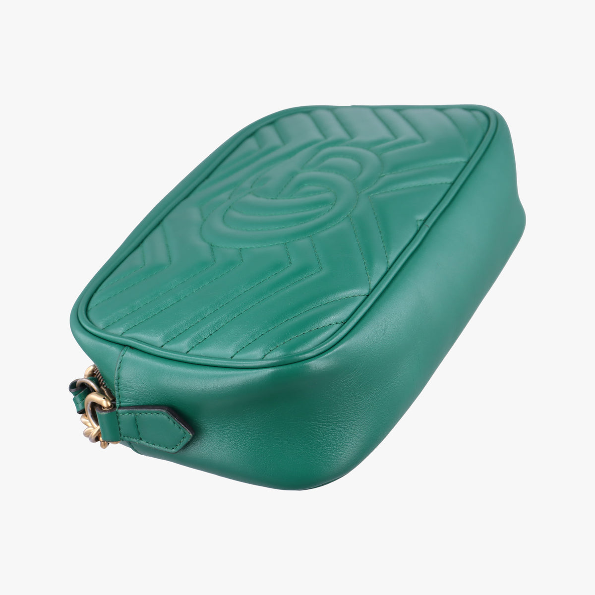 GG Marmont Green Leather 447632 H023901532GGマーモント グリーン レザー 447632 H023901532