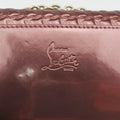 Pre-owned Christian Louboutin Sweet Charity Scarabe Spike Pink Patent  shoulderbag | stylenewstar