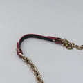 Pre-owned Christian Louboutin Sweet Charity Scarabe Spike Pink Patent  shoulderbag | stylenewstar