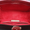 Pre-owned Christian Louboutin Sweet Charity Scarabe Spike Pink Patent  shoulderbag | stylenewstar
