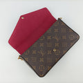 Pochette Felicie Brown Monogram Canvas M61276 CA4109 IC Chipポシェット フェリシー モノグラム/ブラウン モノグラムキャンバス M61276 CA4109 ICチップ