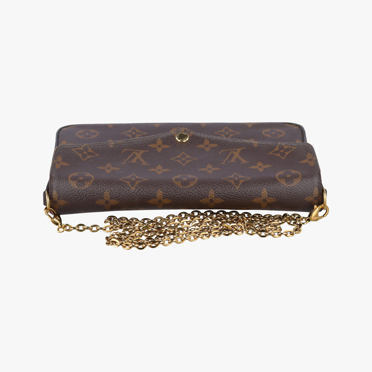 Pochette Felicie Brown Monogram Canvas M61276 CA4109 IC Chipポシェット フェリシー モノグラム/ブラウン モノグラムキャンバス M61276 CA4109 ICチップ