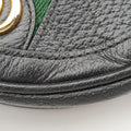 Pre-owned Gucci Ophidia Black×green×red Leather 598661 shoulderbag | stylenewstar