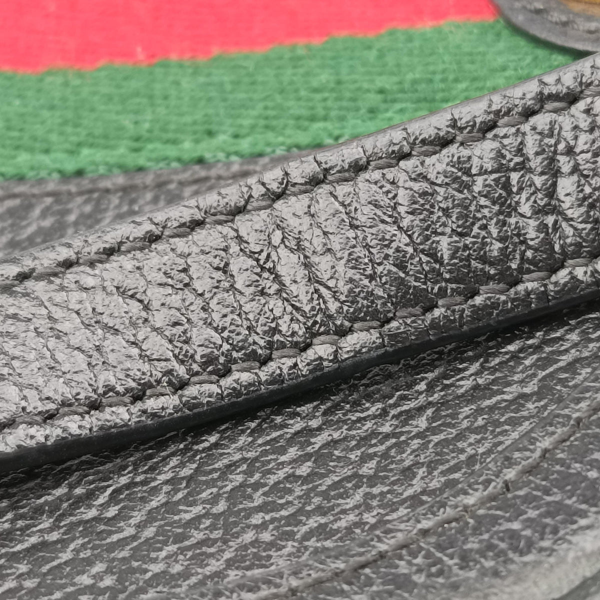 Pre-owned Gucci Ophidia Black×green×red Leather 598661 shoulderbag | stylenewstar