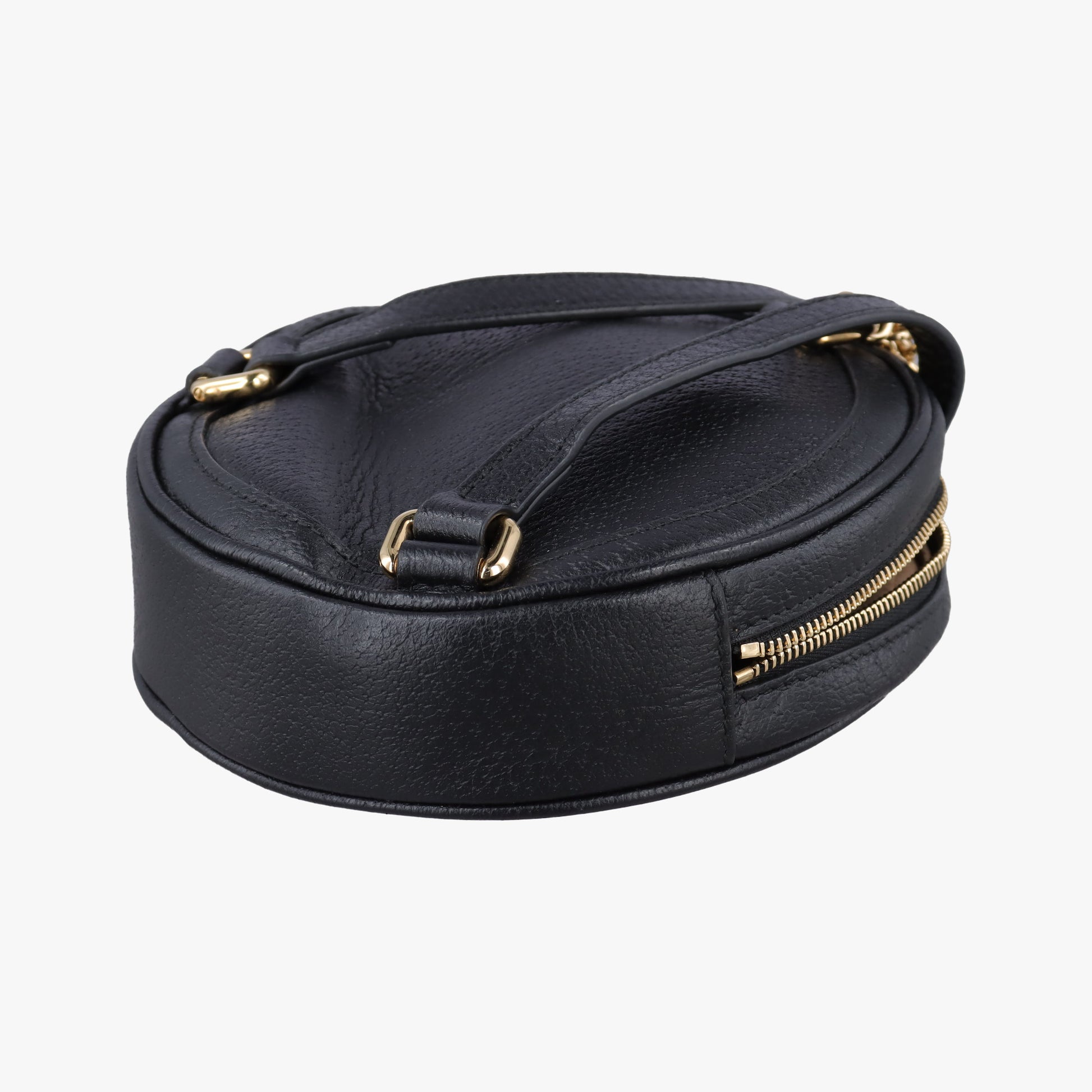 Pre-owned Gucci Ophidia Black×green×red Leather 598661 shoulderbag | stylenewstar