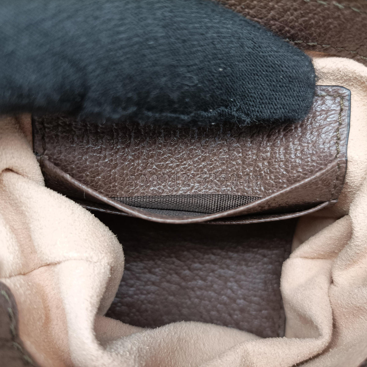 Pre-owned Gucci Ophidia Brown×red×green PVC coated canvas×Leather 598912 shoulderbag | stylenewstar