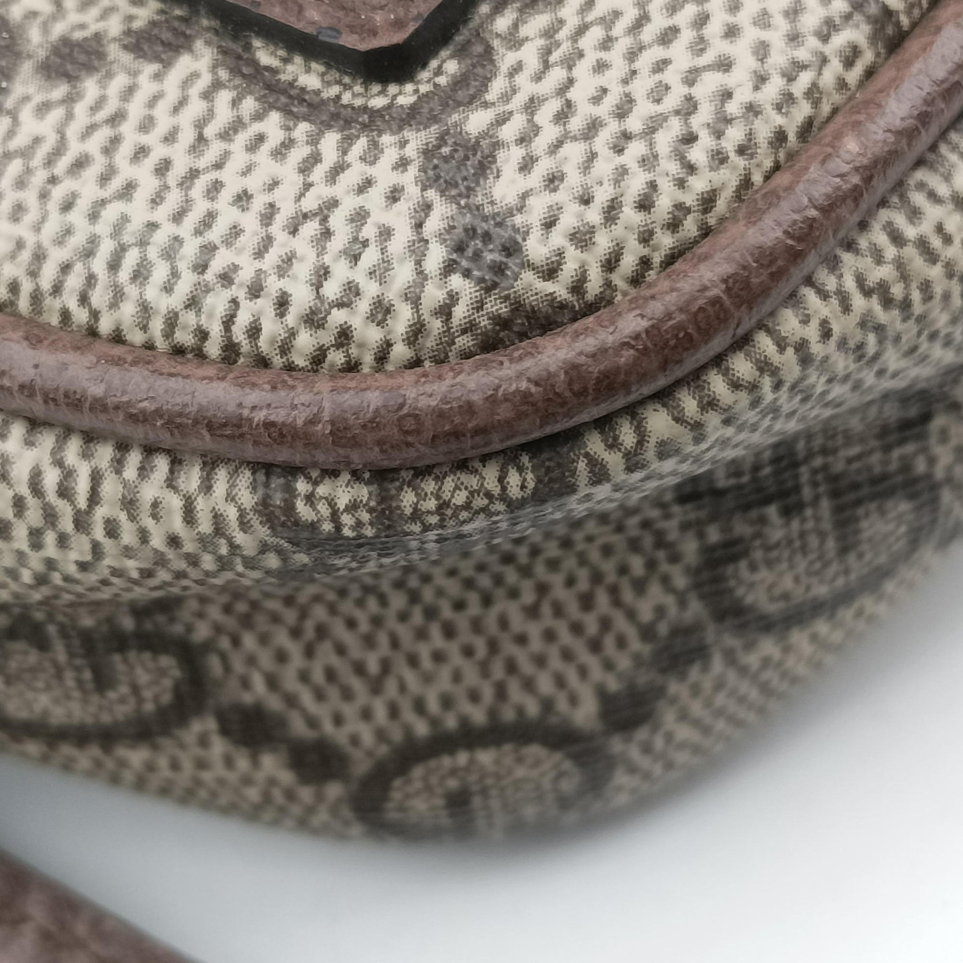 Pre-owned Gucci Ophidia Brown×red×green PVC coated canvas×Leather 598912 shoulderbag | stylenewstar