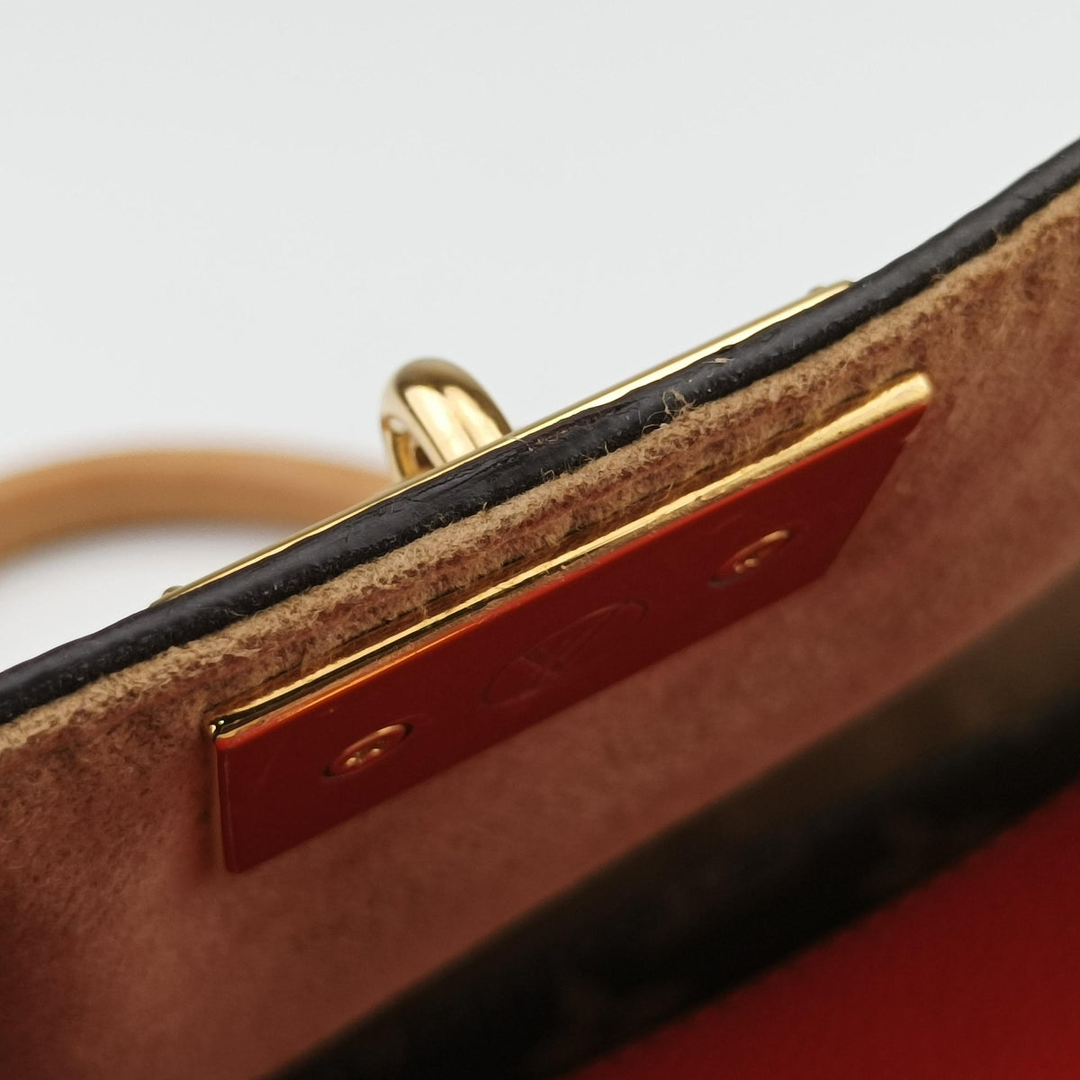 MARIGNAN Brown × Coquelicot Monogram Canvas×calf leather M44286 FL0138 IC Chipマリニャン モノグラム/ブラウン×コクリコ モノグラムキャンバス×カーフレザー M44286 FL0138 ICチップ
