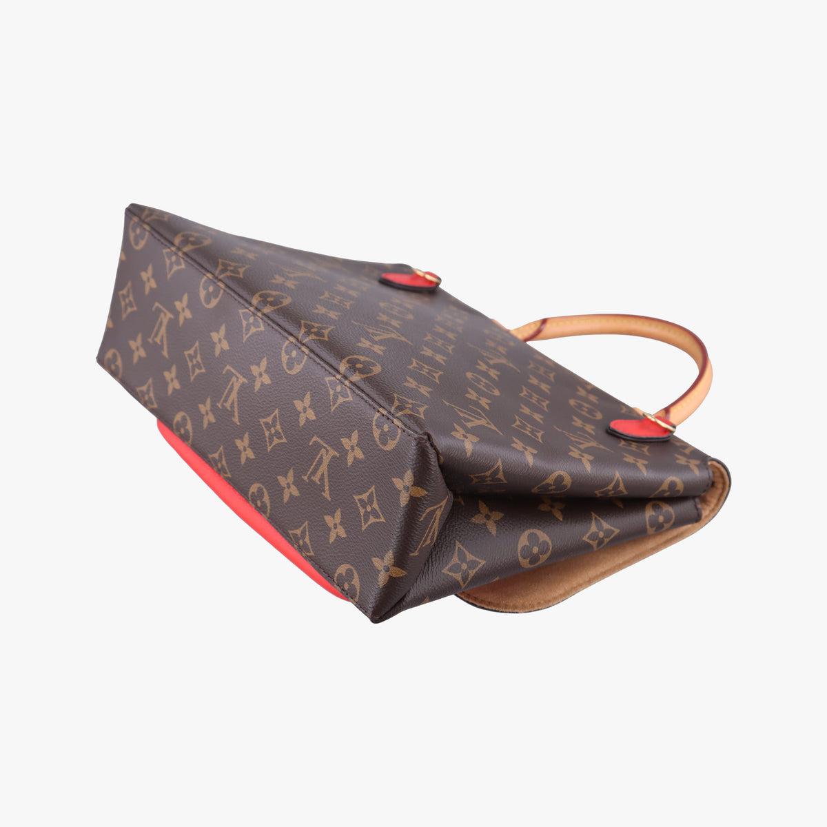 MARIGNAN Brown × Coquelicot Monogram Canvas×calf leather M44286 FL0138 IC Chipマリニャン モノグラム/ブラウン×コクリコ モノグラムキャンバス×カーフレザー M44286 FL0138 ICチップ