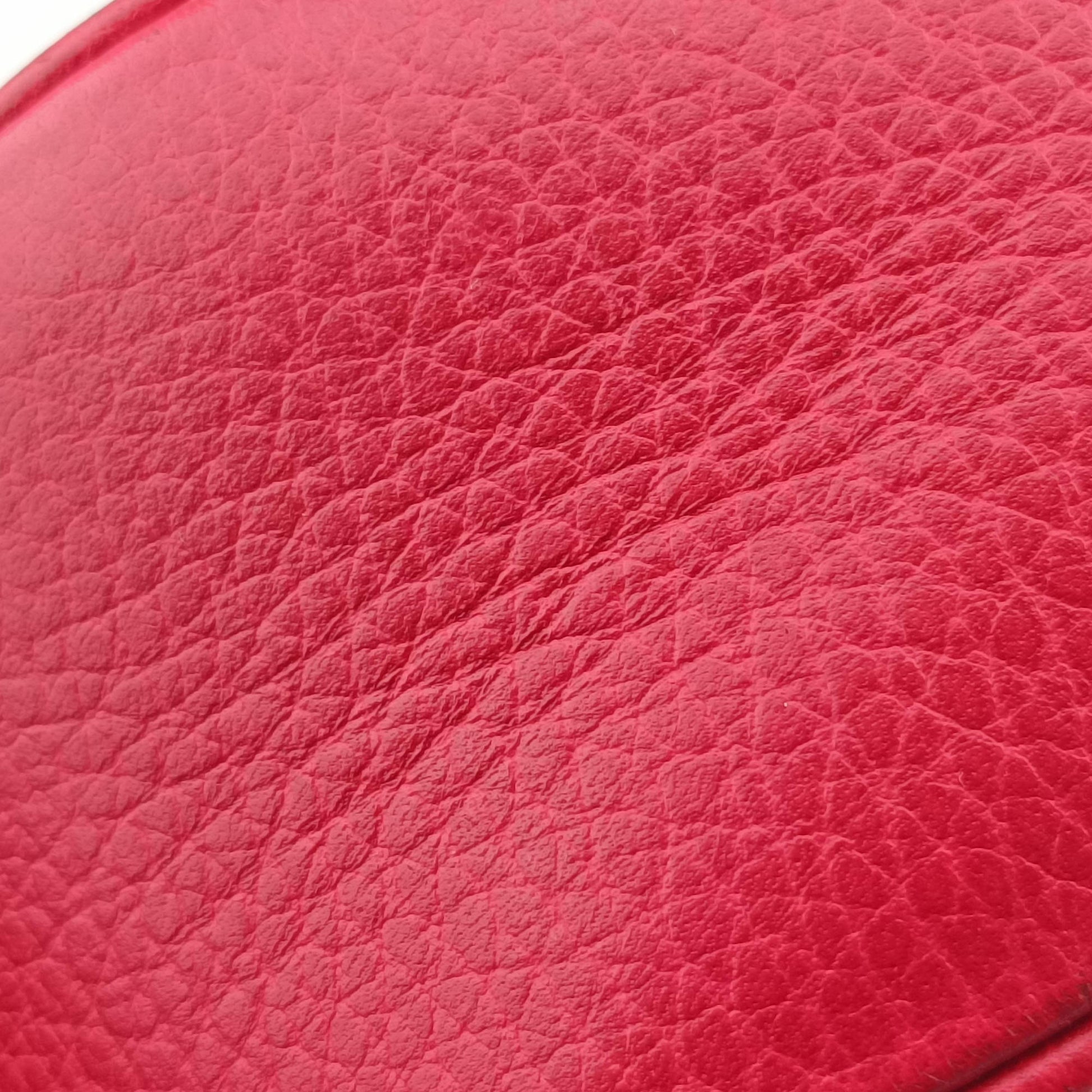 Bree Microguccissima Beige x red Canvas×Leather 449413 I023427209ブリー マイクログッチシマ ベージュ×レッド キャンバス×レザー 449413 I023427209